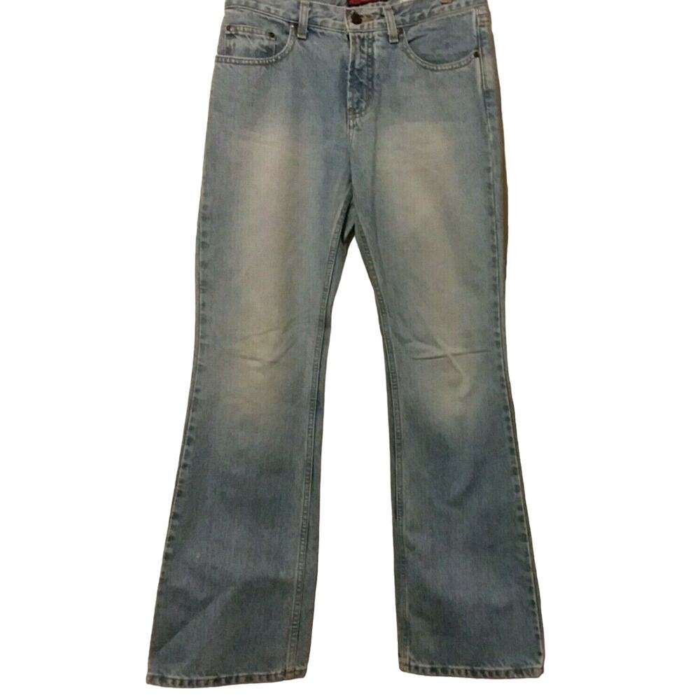 Vintage BCBG Max Azria Jeans Size 5/6 Light Wash‎ Y2K
